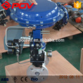 hot sales pneumatic diapragm regulating valve with flange type